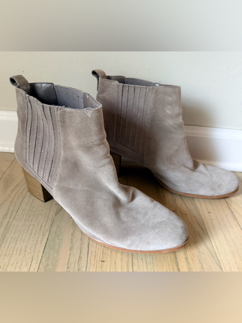 I.N.C. Ankle Tan Suede Boots 12M Women’s